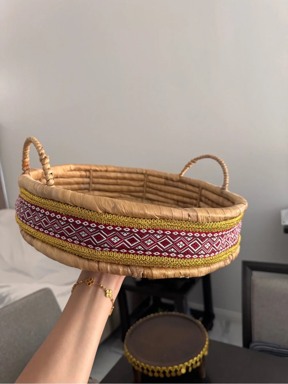 Palestinian henna basket